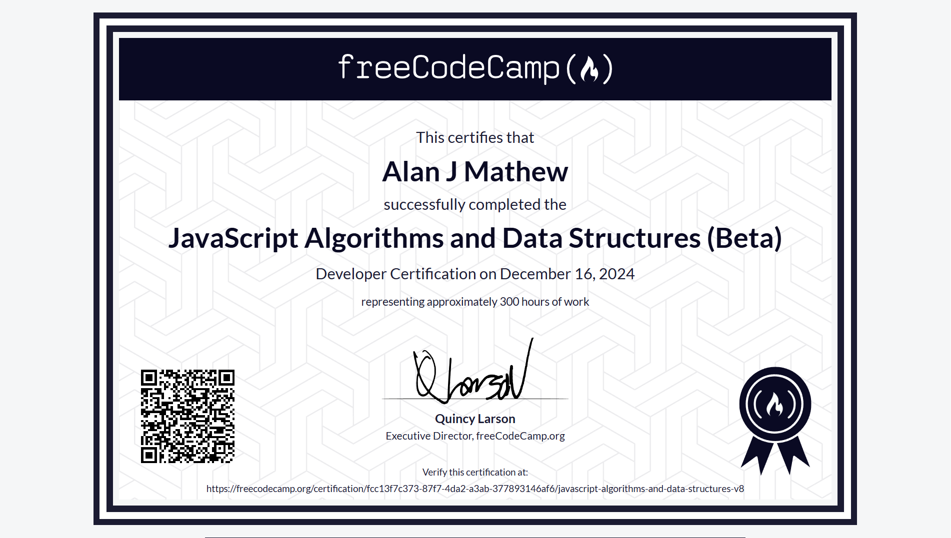 Certificate 1
